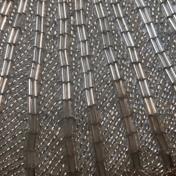 Silver beaded clutch - Picture 2 of 7